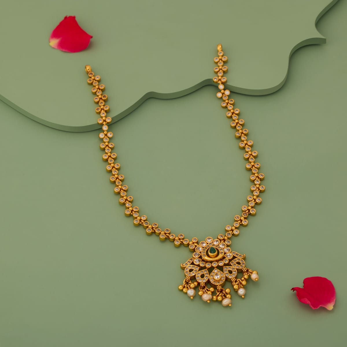 Temple Necklace Silver Temple Necklace 204875