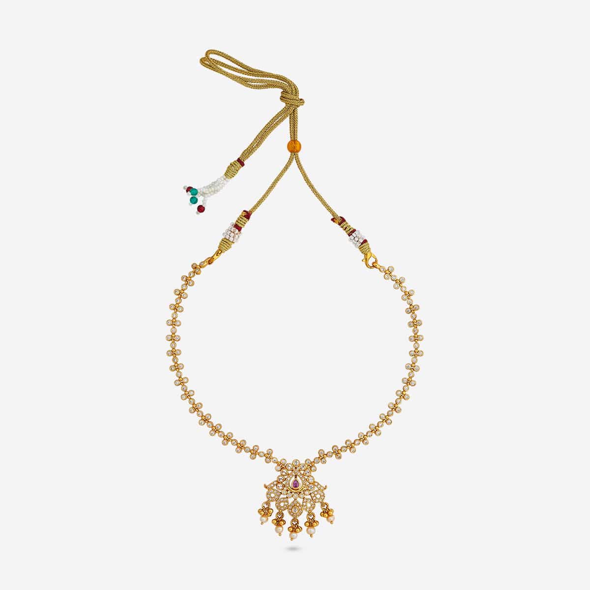 Temple Necklace Silver Temple Necklace 204875