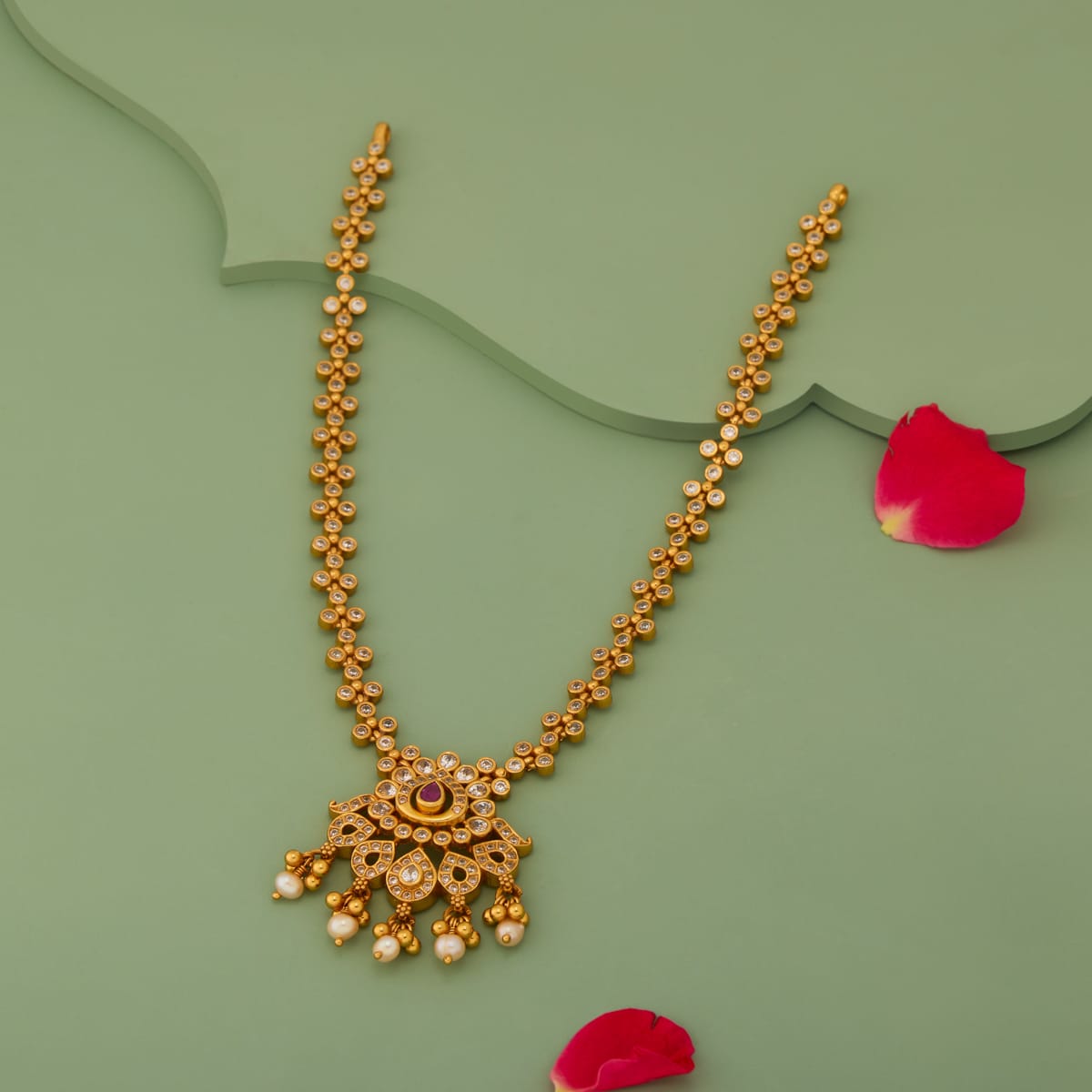Temple Necklace Silver Temple Necklace 204875