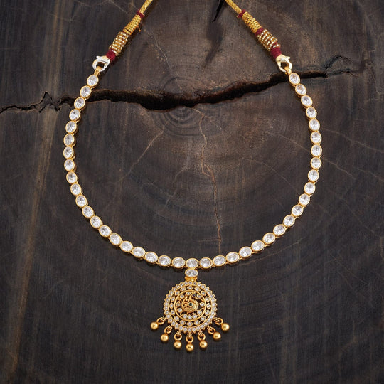 Temple Necklace Silver Temple Necklace 178108