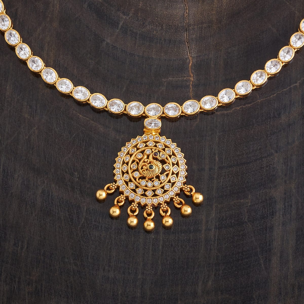 Temple Necklace Silver Temple Necklace 178108