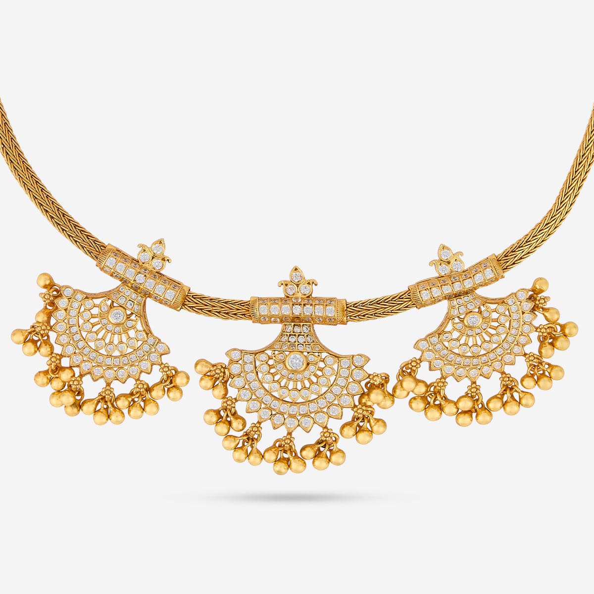 Temple Necklace Silver Temple Necklace 190606