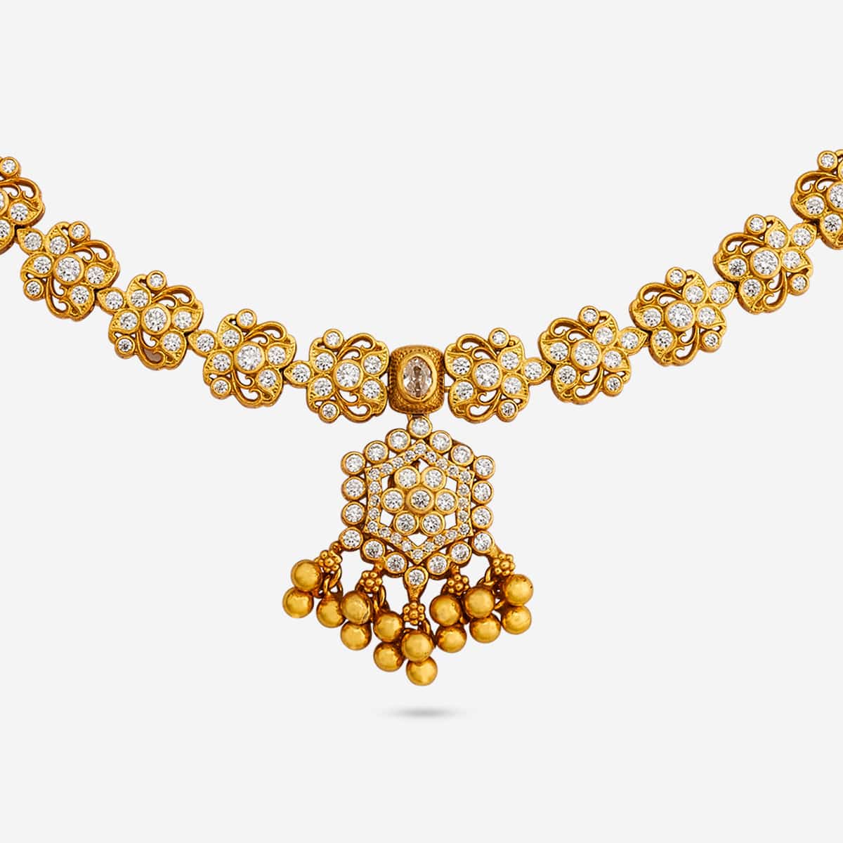 Temple Necklace Silver Temple Necklace 190608