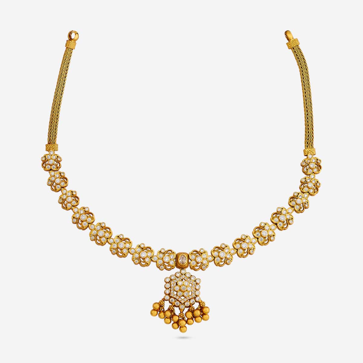 Temple Necklace Silver Temple Necklace 190608