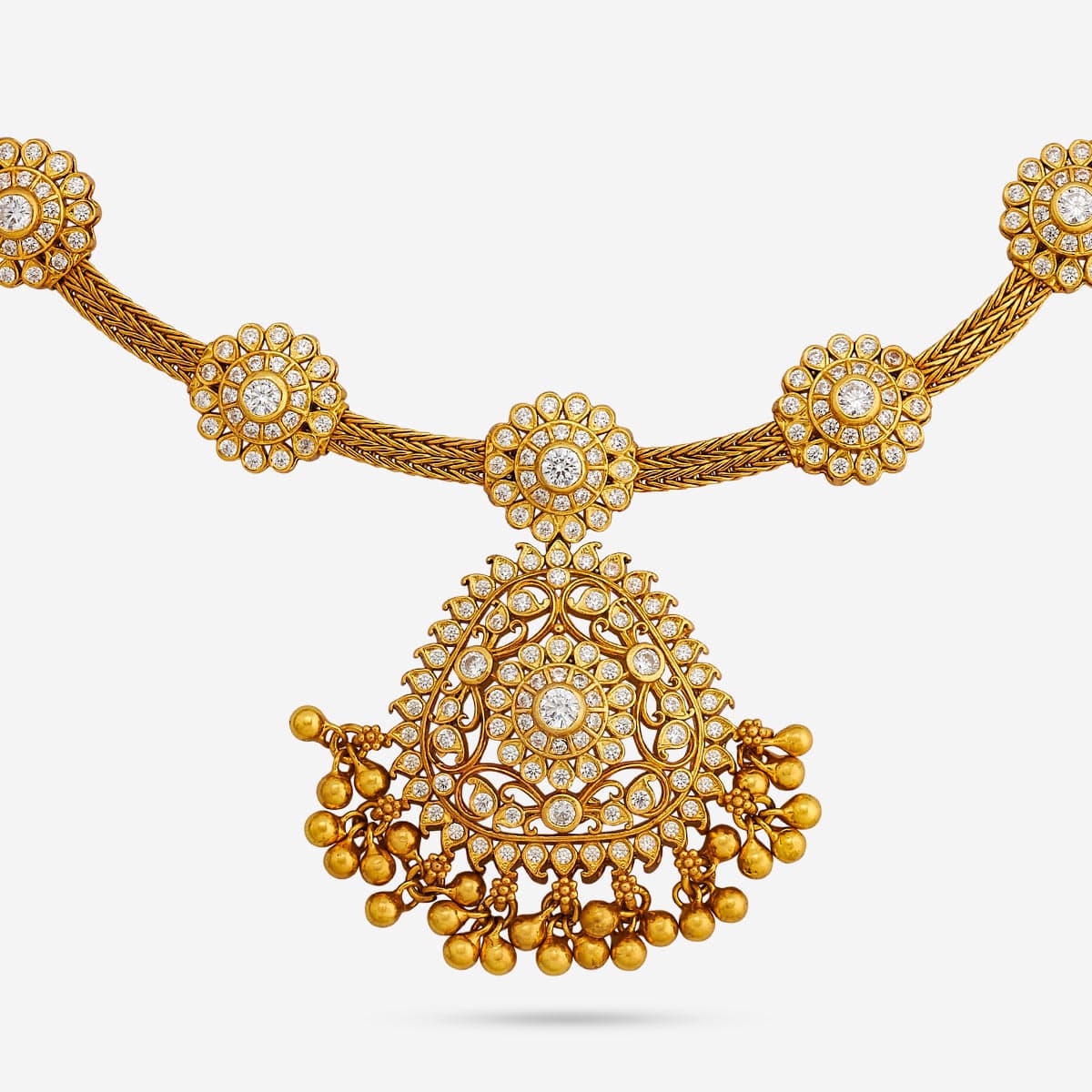 Temple Necklace Silver Temple Necklace 190617