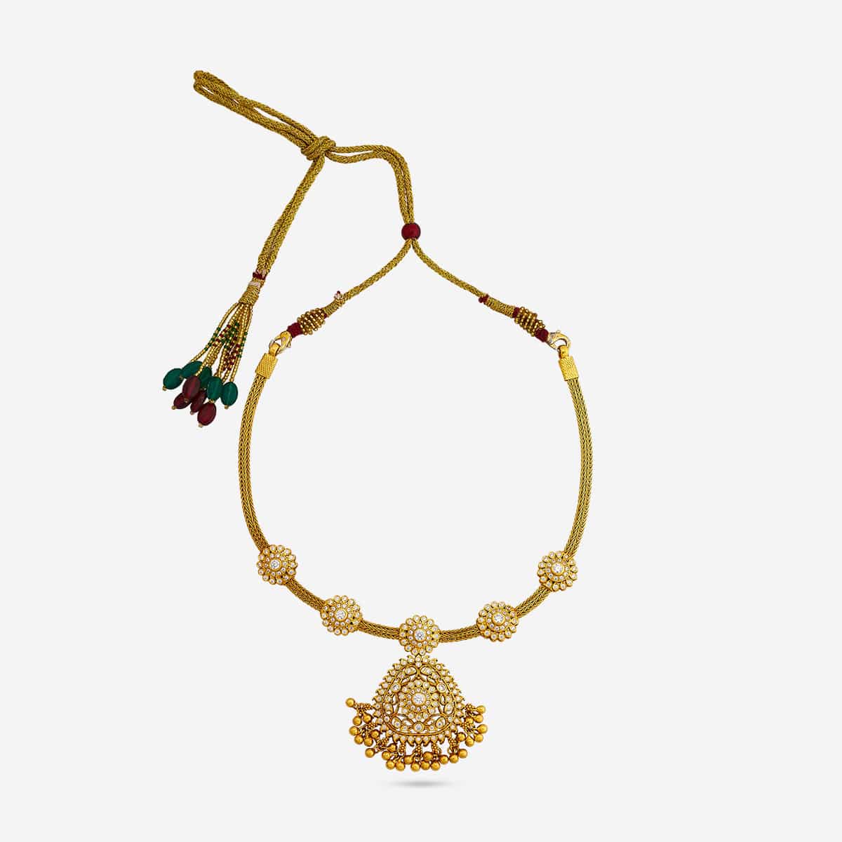 Temple Necklace Silver Temple Necklace 190617