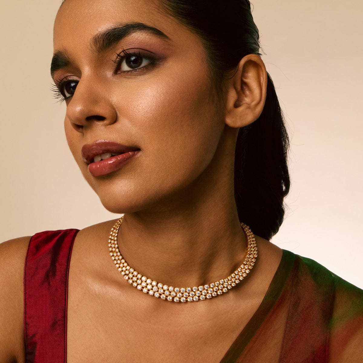 Temple Necklace Silver Temple Necklace 190854