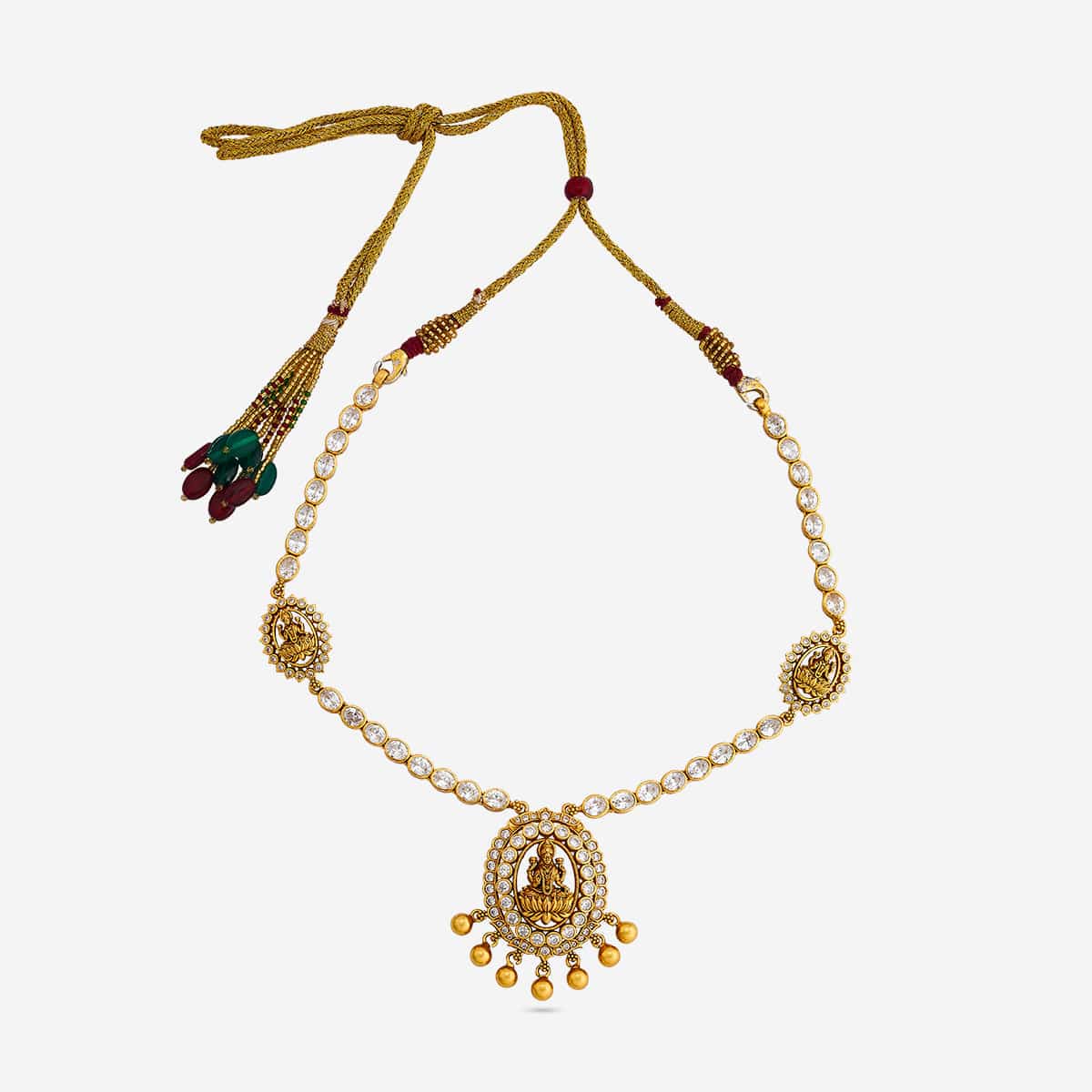 Temple Necklace Silver Temple Necklace 190601