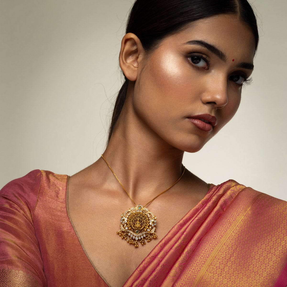 Temple Pendant Silver Temple Pendant 191897