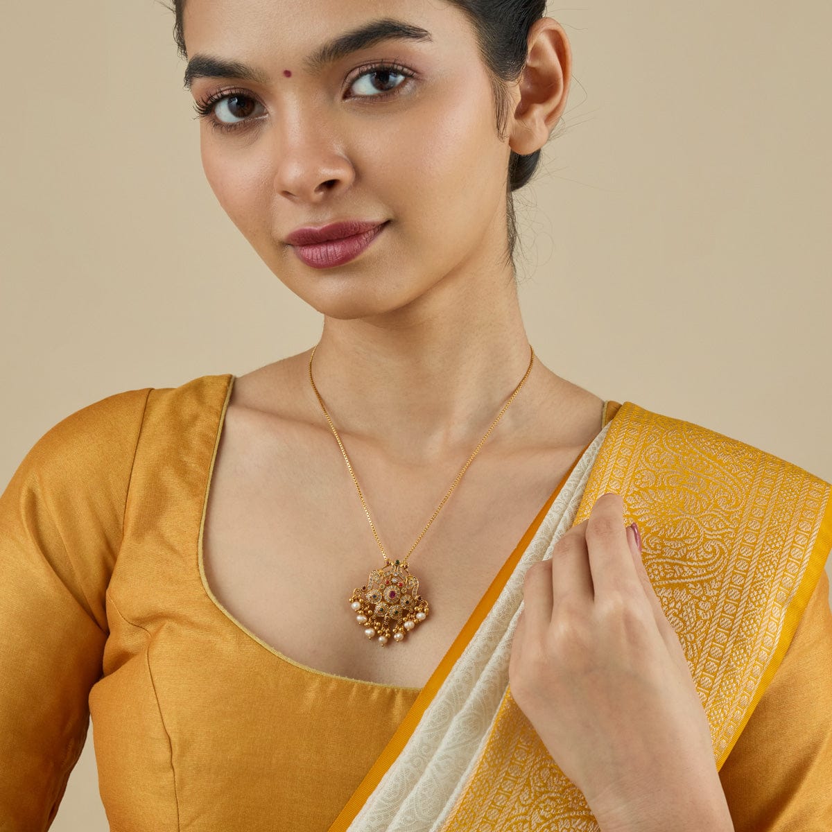 Temple Pendant Silver Temple Pendant 181835