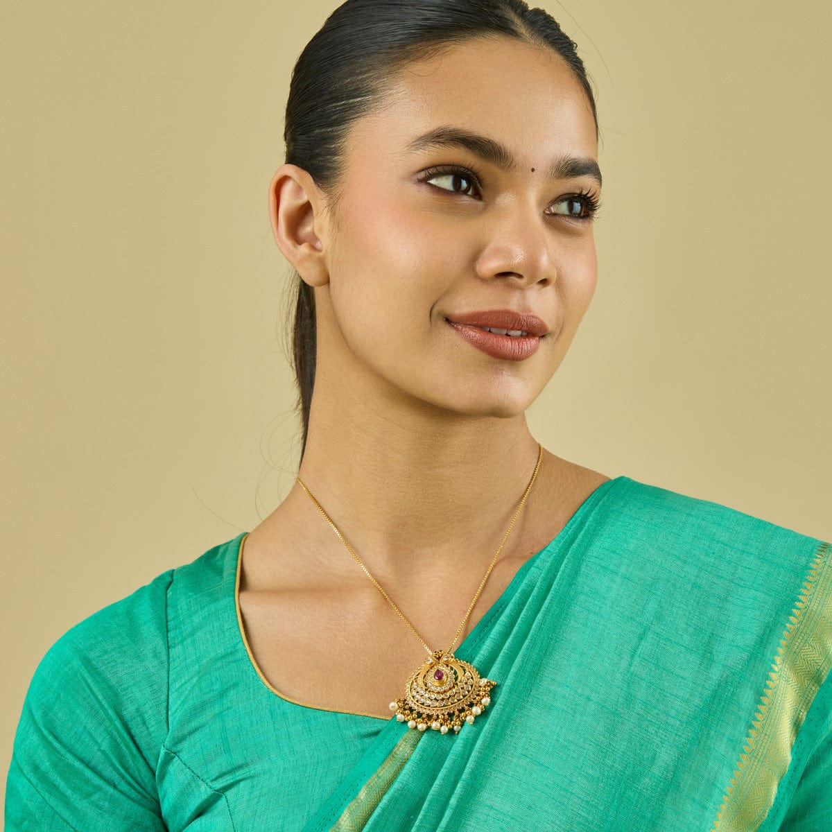 Temple Pendant Silver Temple Pendant 185417