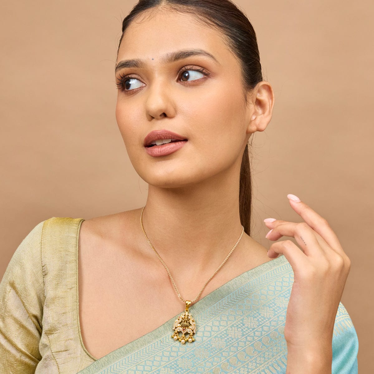 Temple Pendant Silver Temple Pendant 188160