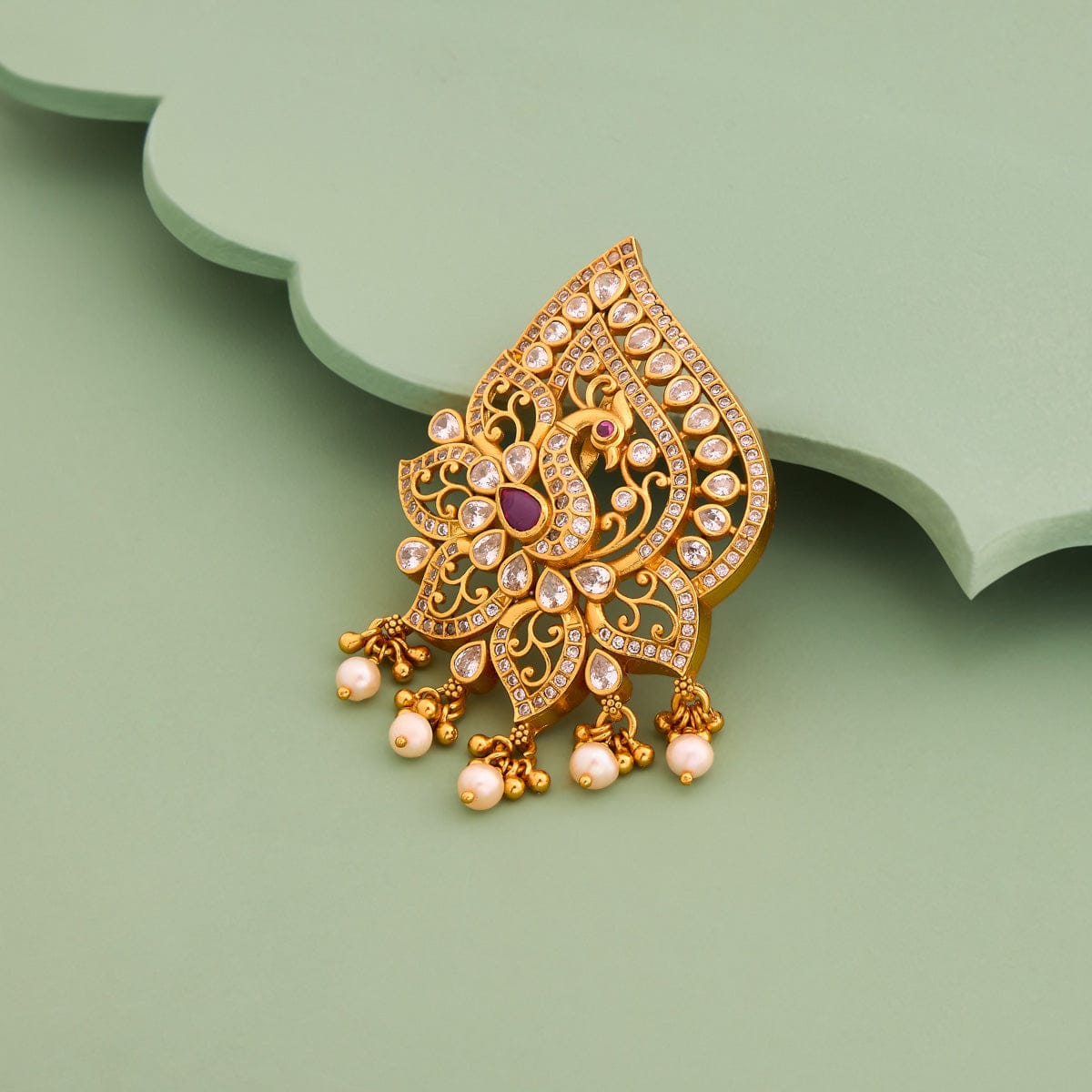 Temple Pendant Silver Temple Pendant 190591