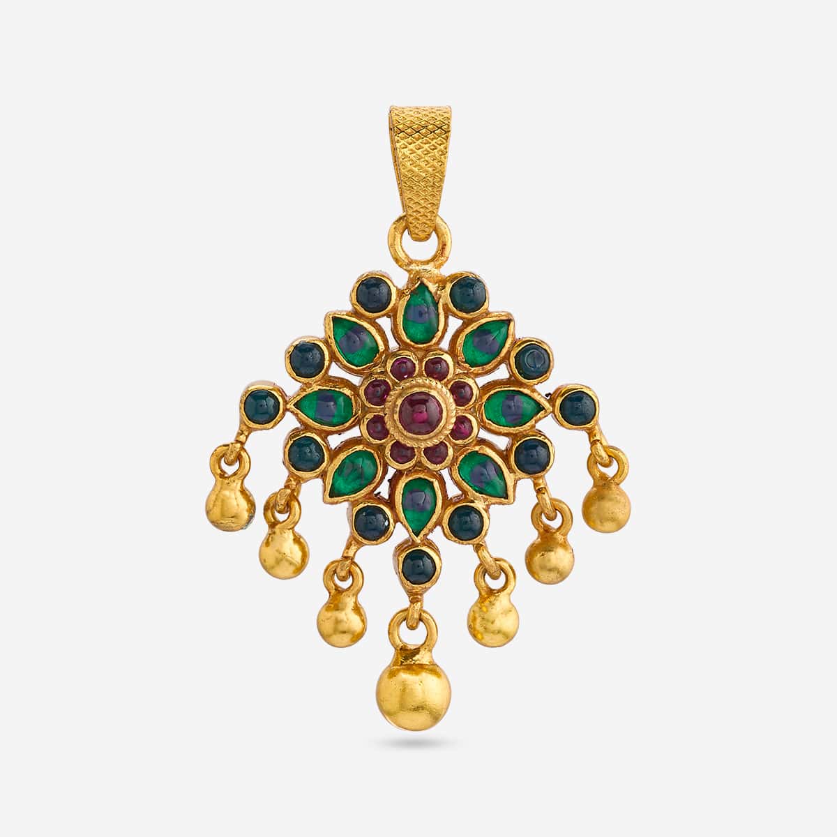 Temple Pendant Reversible Silver Temple Pendant 155561