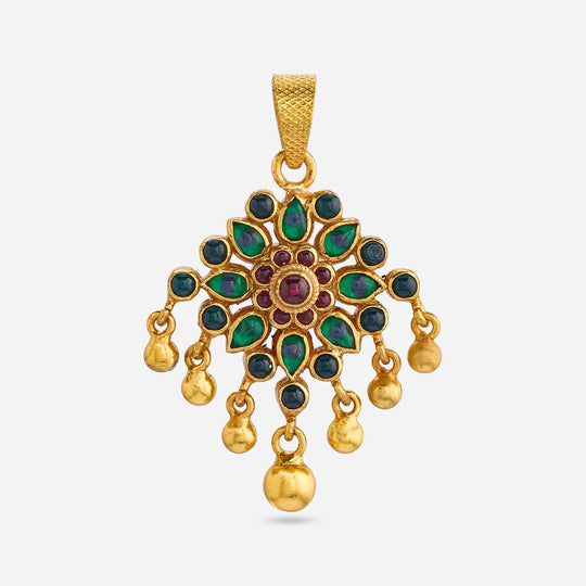Temple Pendant Reversible Silver Temple Pendant 155561