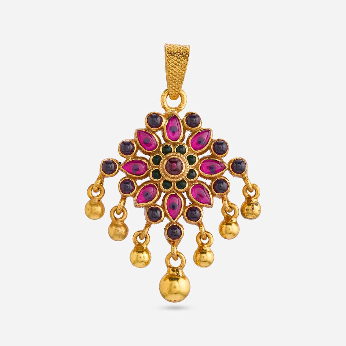 Temple Pendant Reversible Silver Temple Pendant 155561