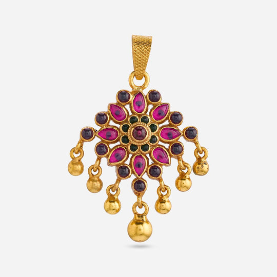 Temple Pendant Reversible Silver Temple Pendant 155561