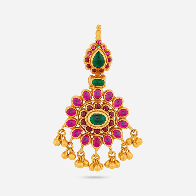 Temple Pendant Reversible Silver Temple Pendant 190574