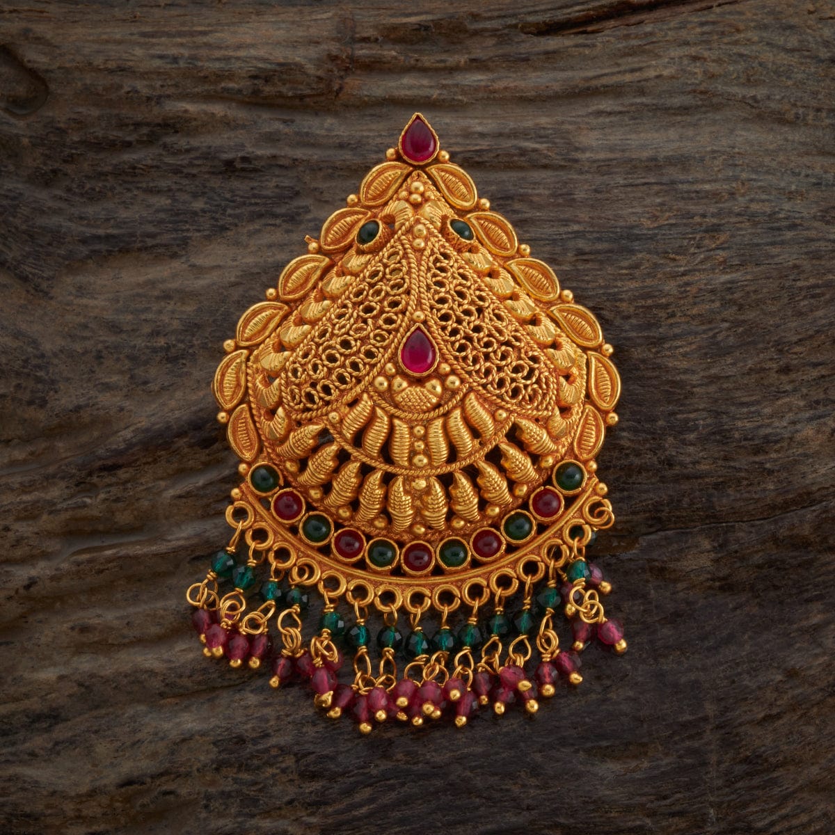 Gold Necklace Kushal Jewellery Pendants Kushal's Fashion Jewellery