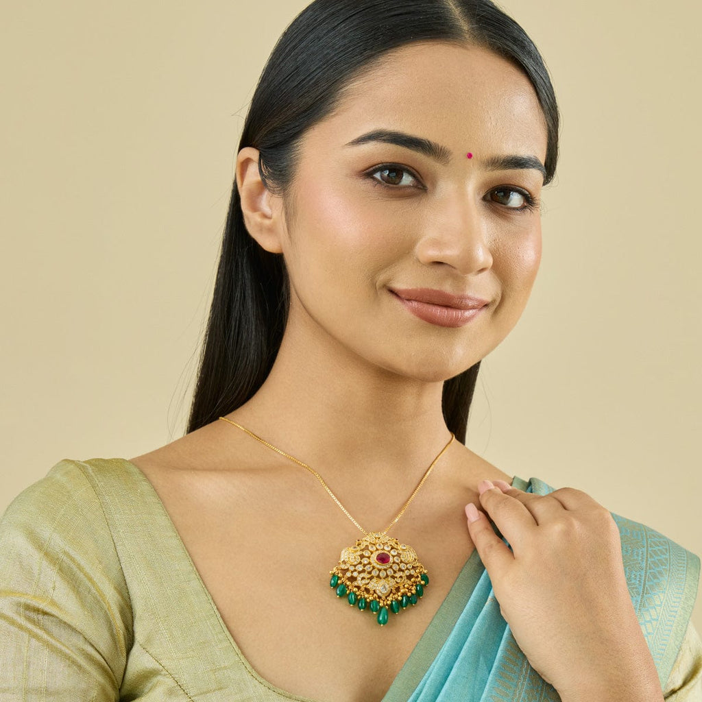 Temple Pendant Silver Temple Pendant 181836