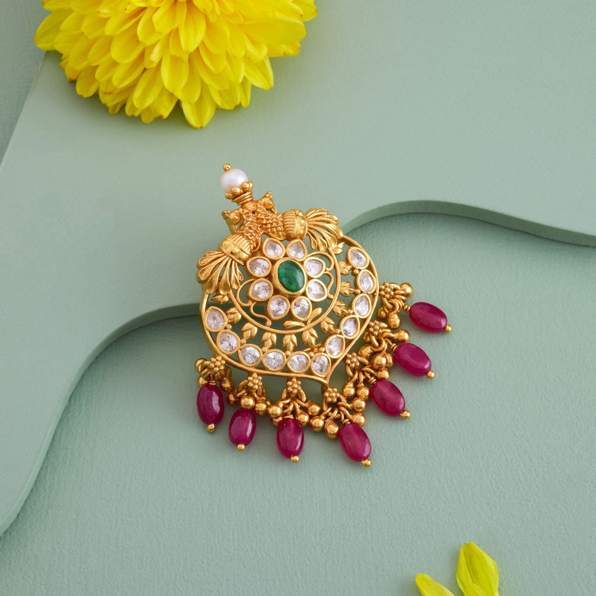 Temple Pendant Silver Temple Pendant 190578