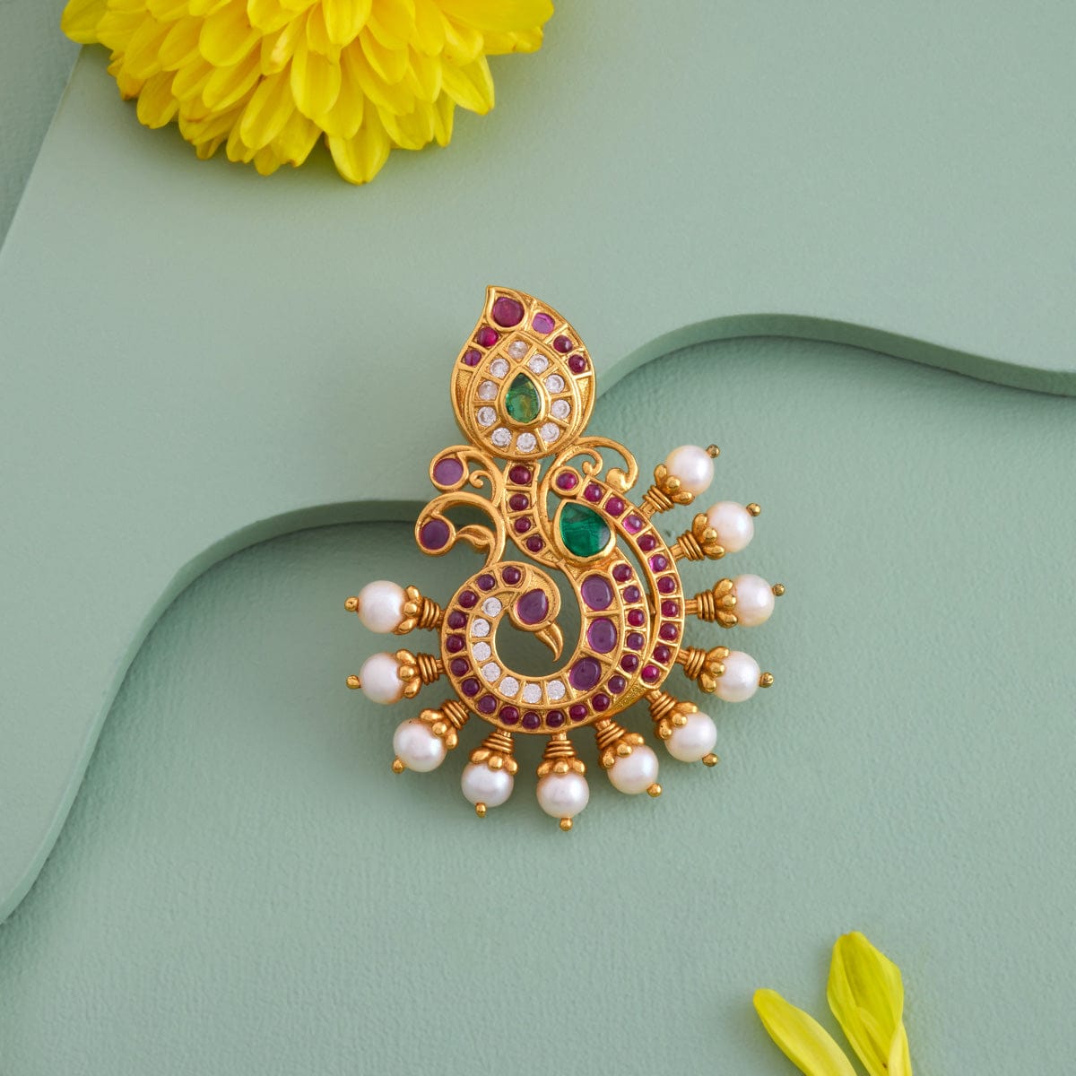 Temple Pendant Silver Temple Pendant 190582