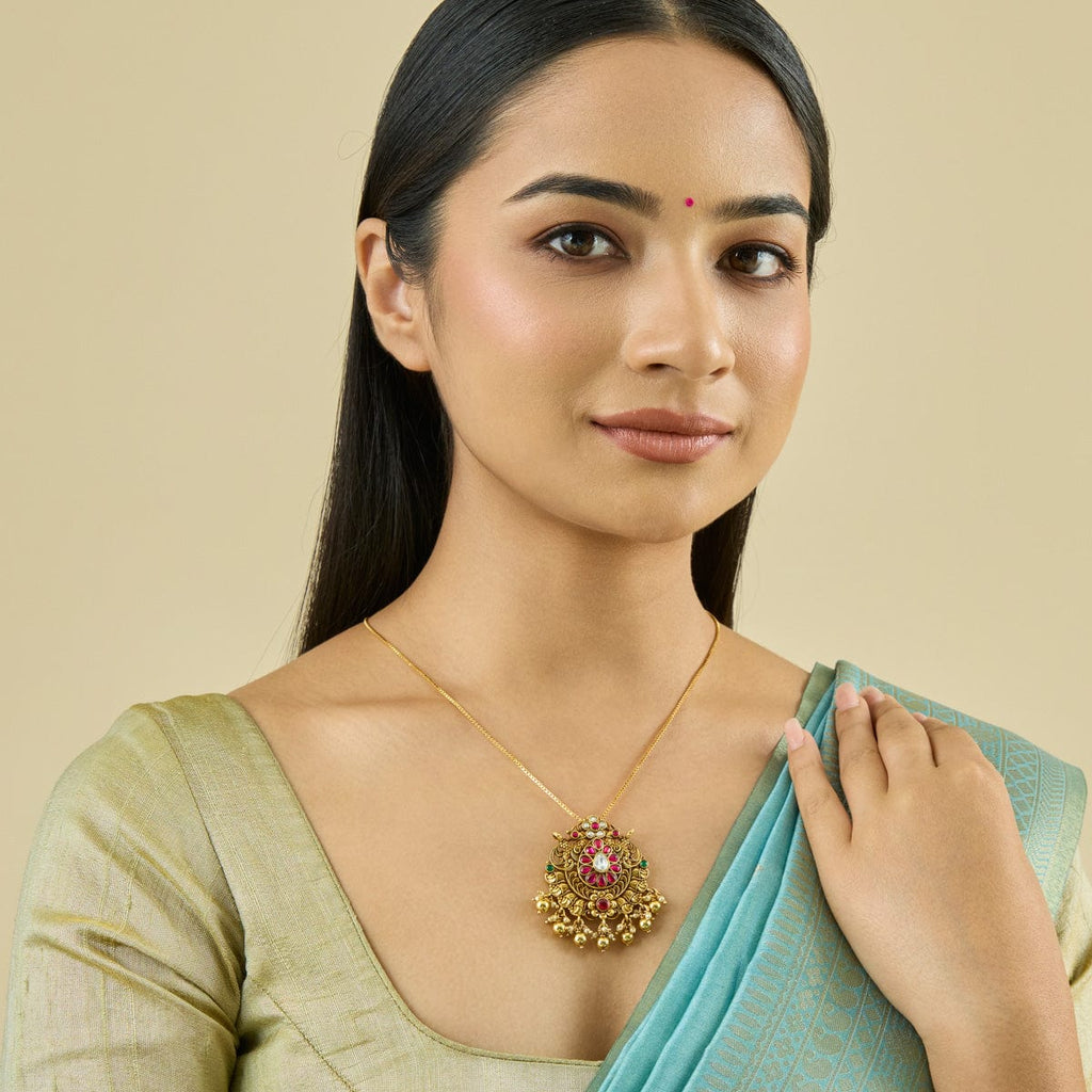 Temple Pendant Silver Temple Pendant 185367