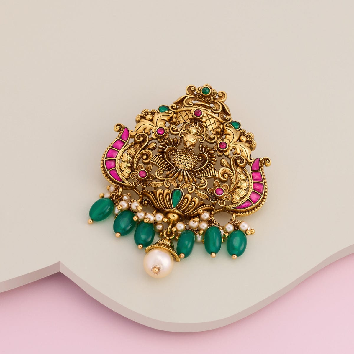 Temple Pendant Silver Temple Pendant 190496