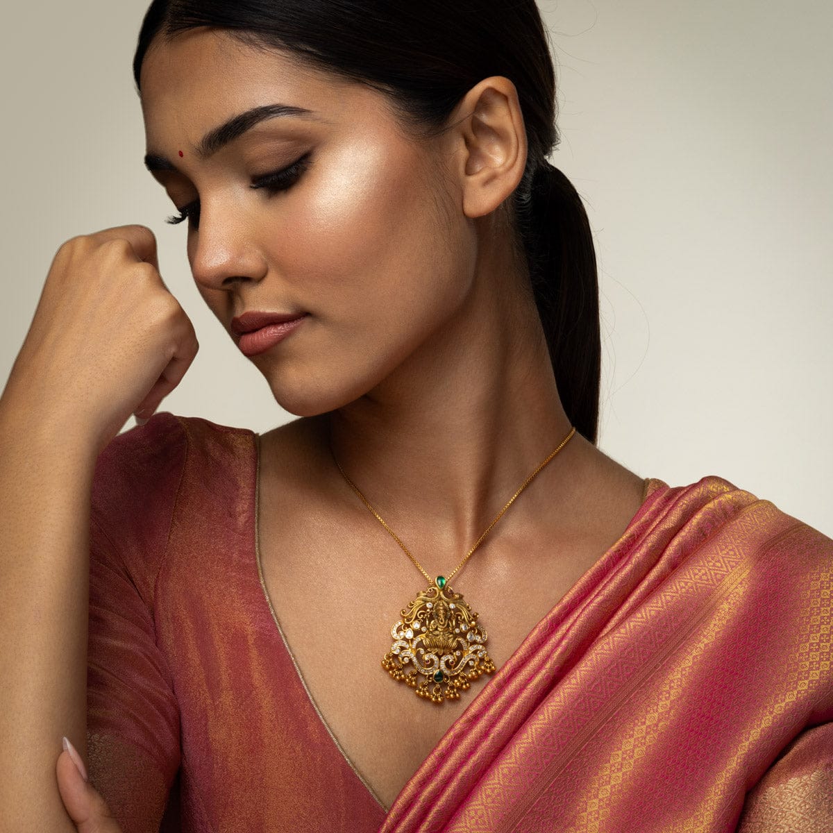 Temple Pendant Silver Temple Pendant 191833