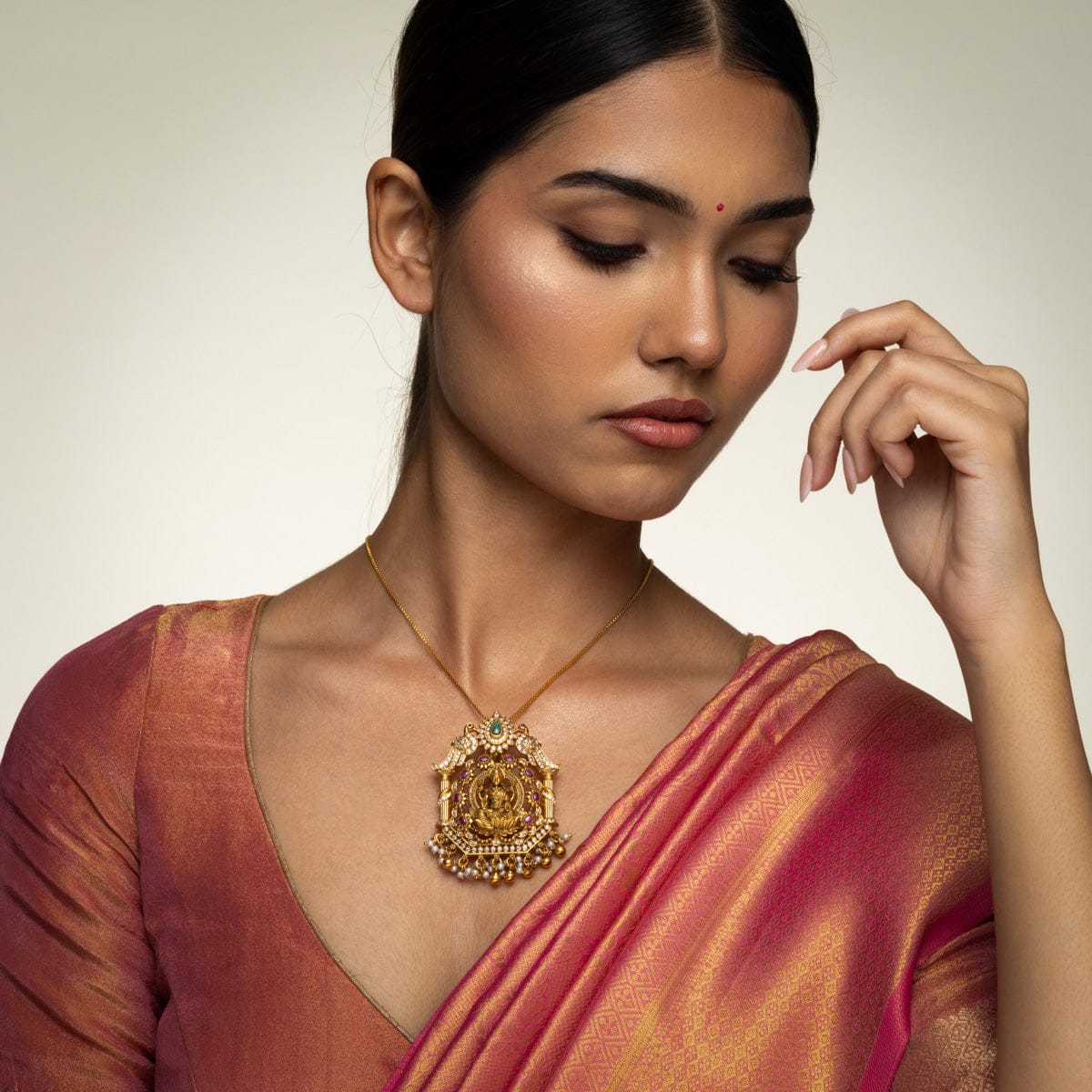 Temple Pendant Silver Temple Pendant 191899