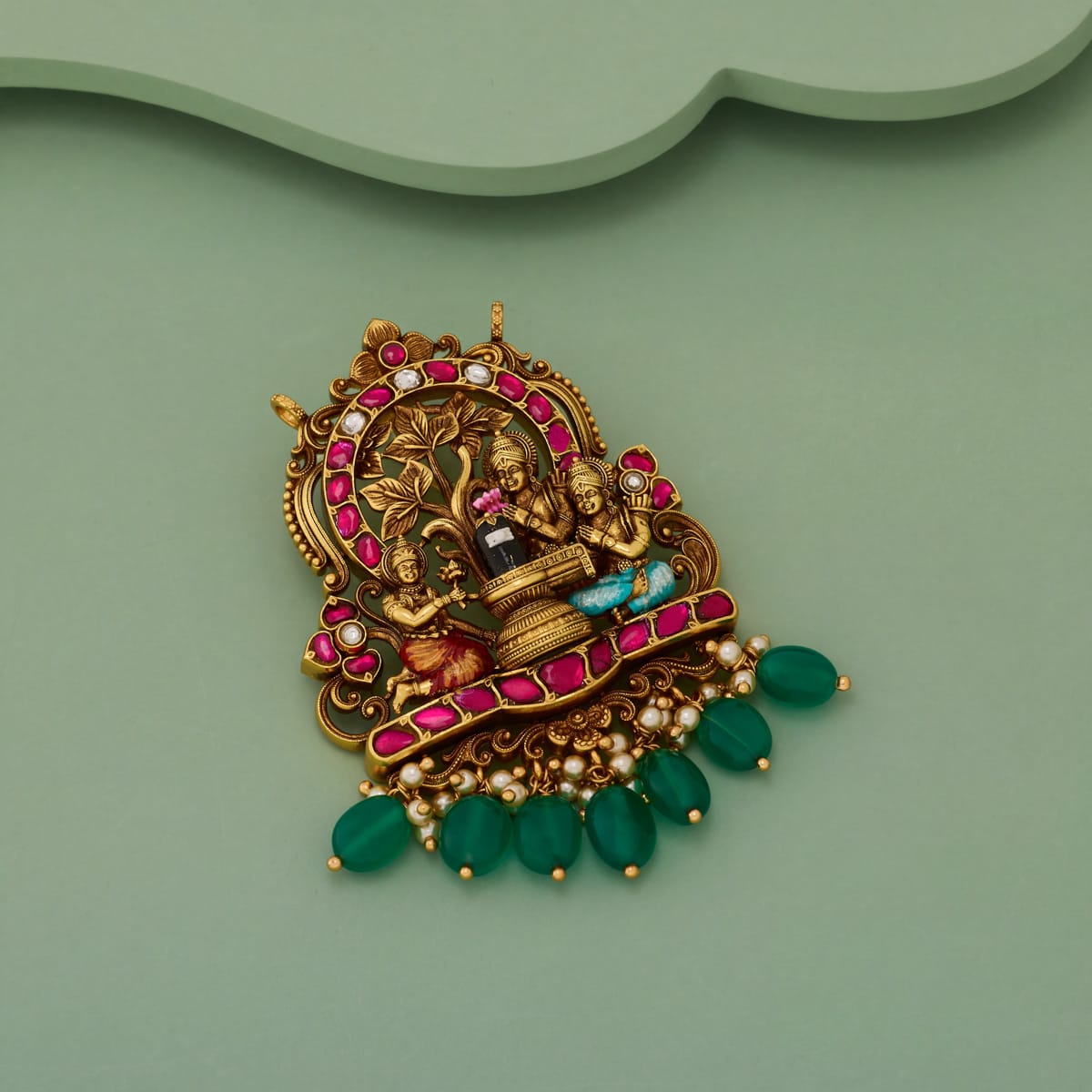 Temple Pendant Silver Temple Pendant 202168