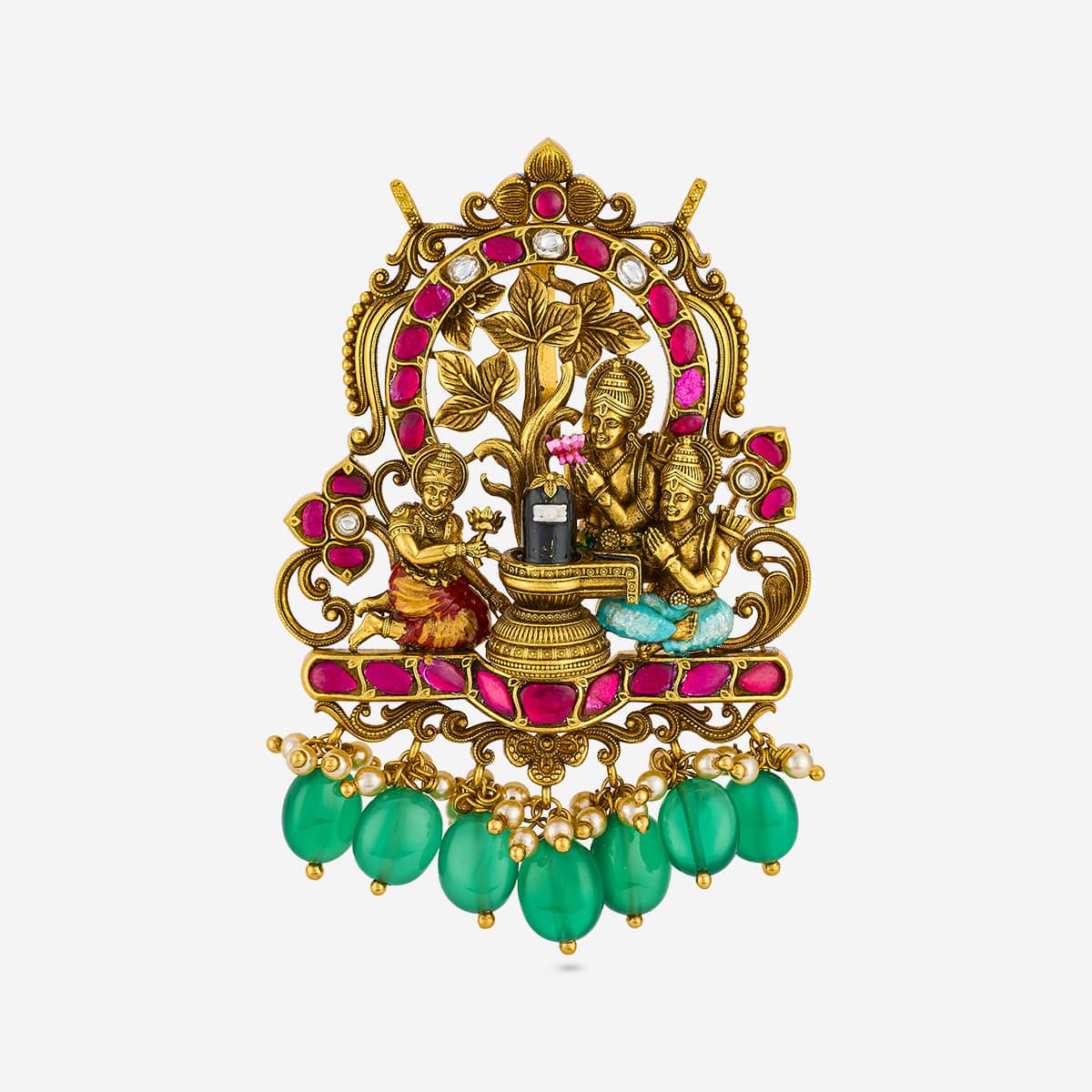Temple Pendant Silver Temple Pendant 202168