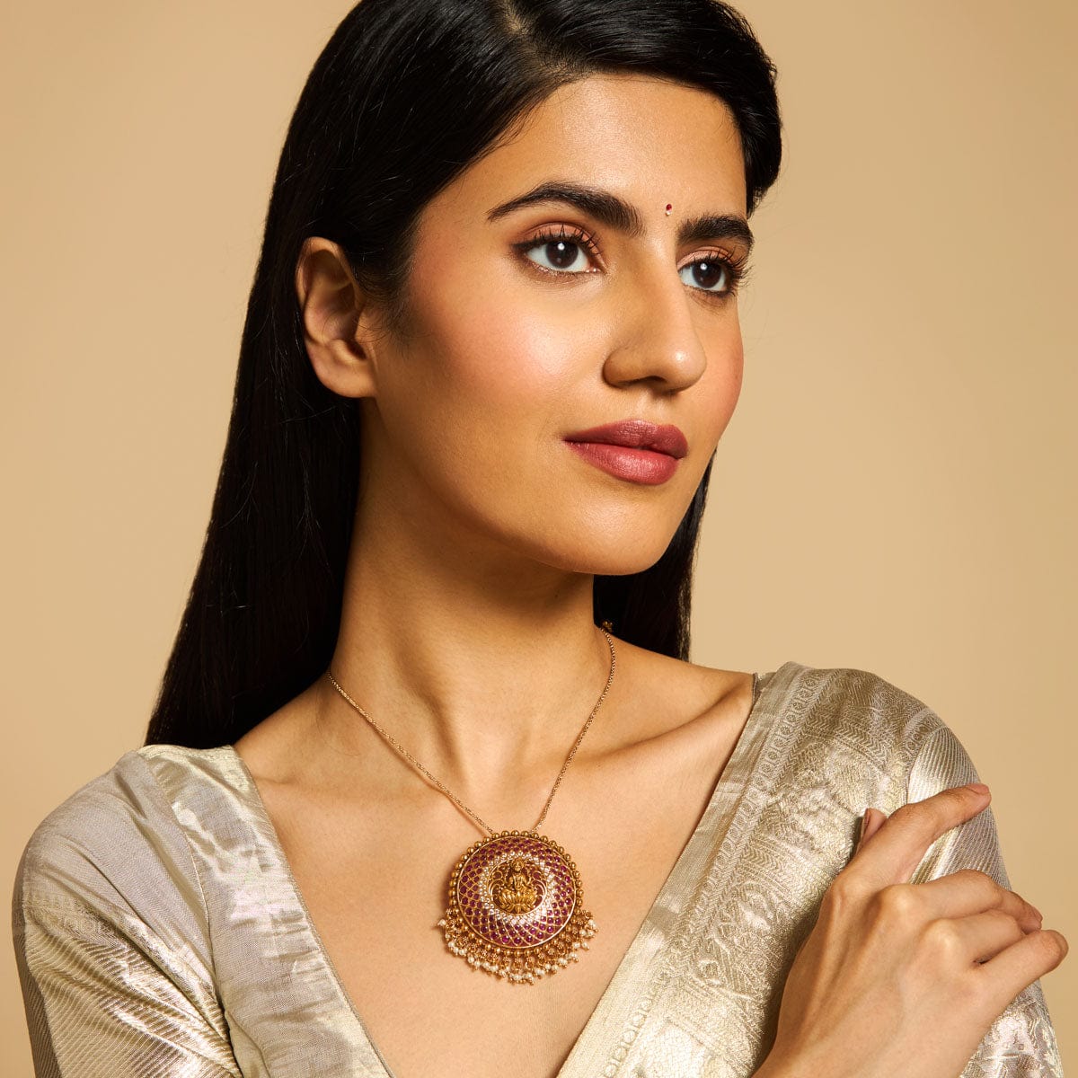 Temple Pendant Silver Temple Pendant 170065