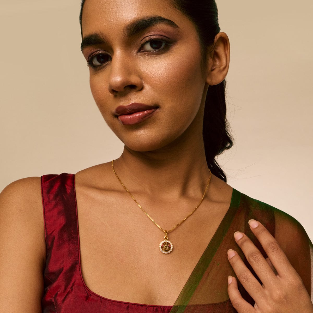 Temple Pendant Silver Temple Pendant 190867