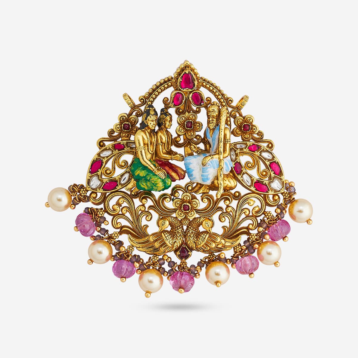 Temple Pendant Silver Temple Pendant 202166