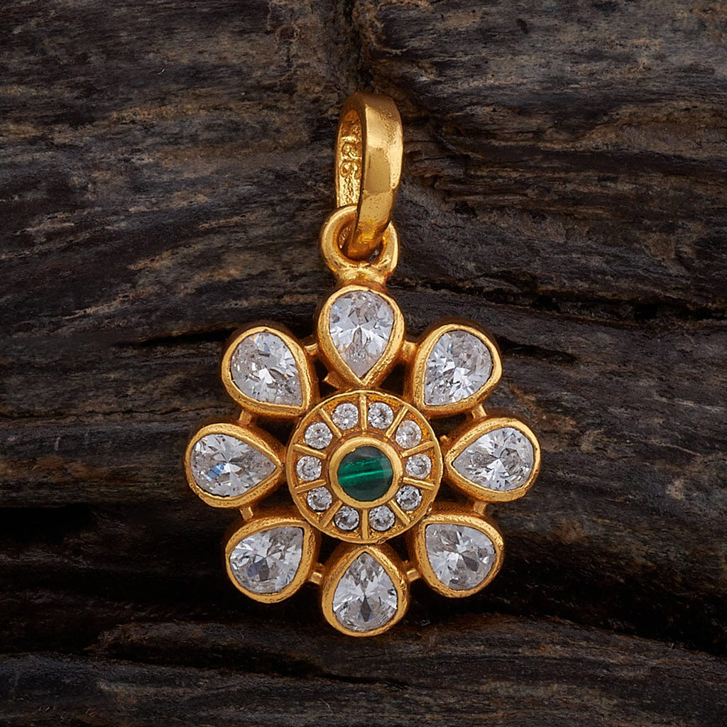 Temple Pendant Set Silver Temple Pendant Earring 158183