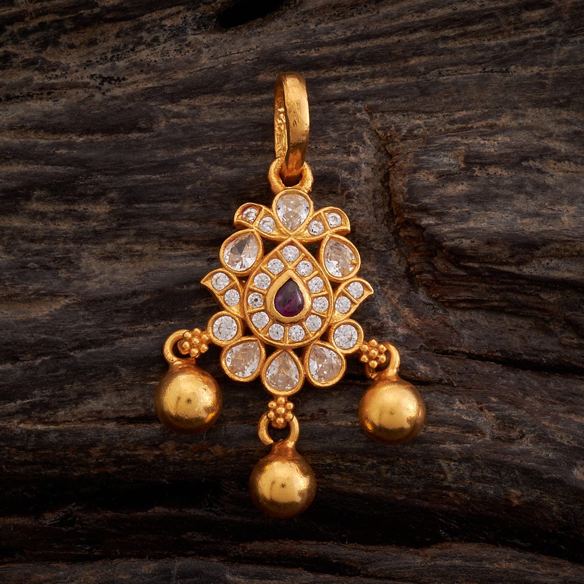 Temple Pendant Set Silver Temple Pendant Earring 158344