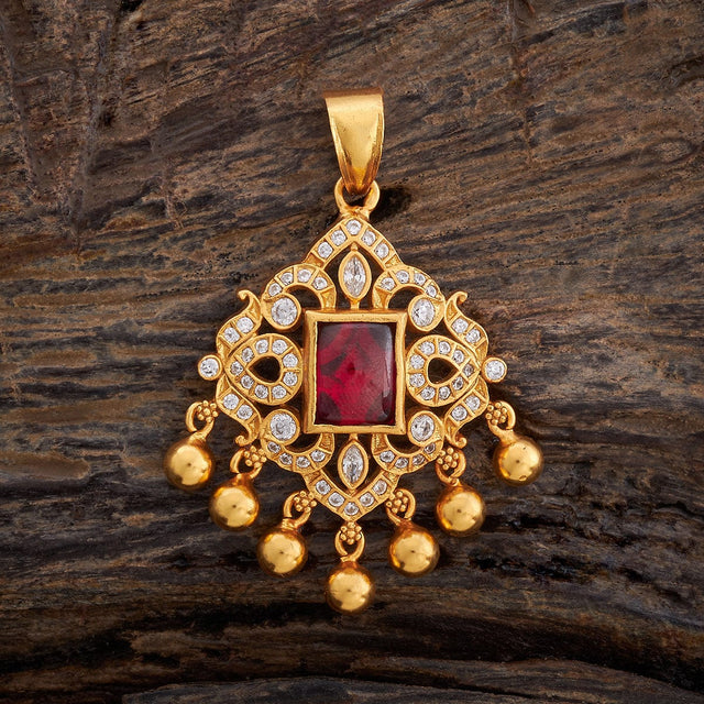 Temple Pendant Set Silver Temple Pendant Earring 177365
