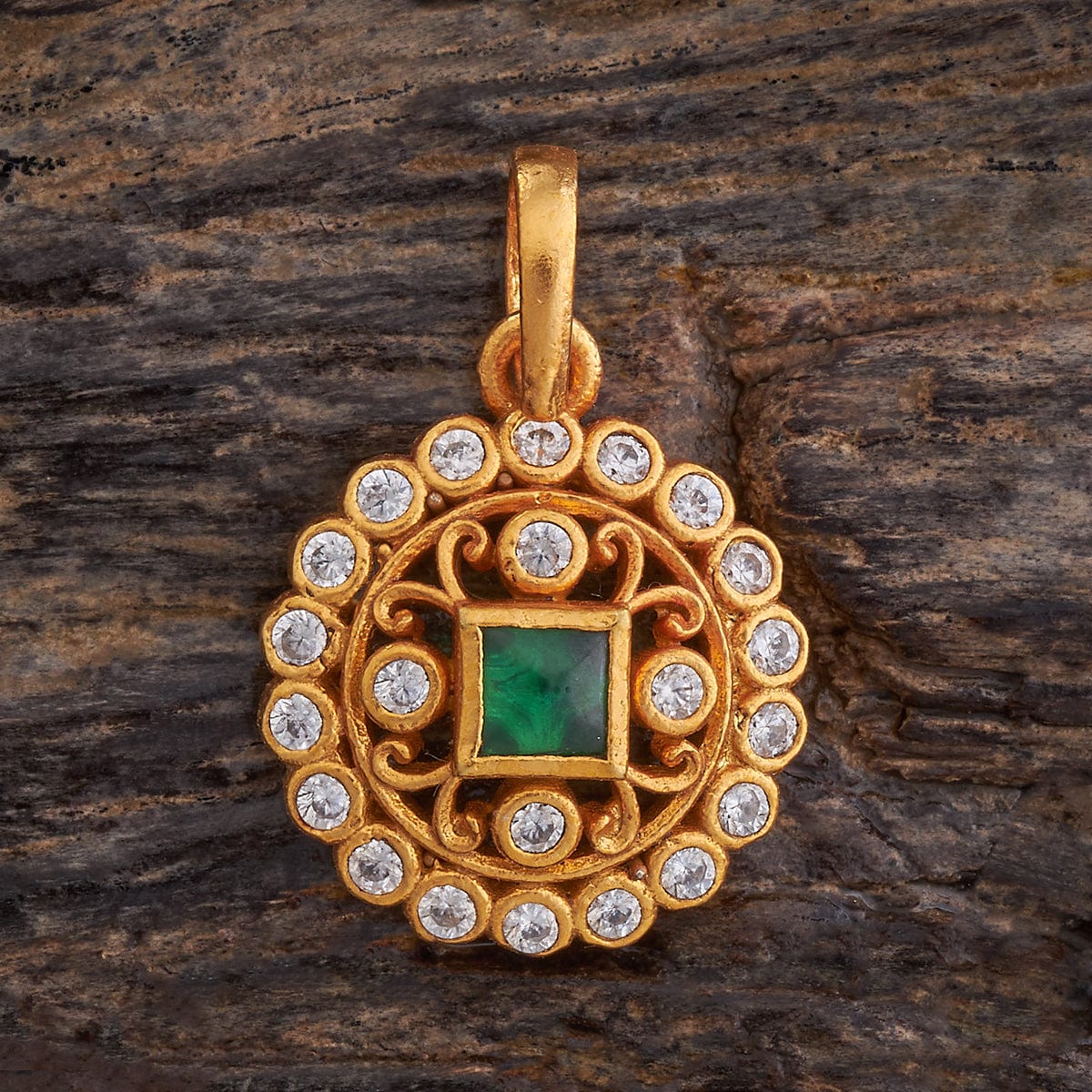 Temple Pendant Set Silver Temple Pendant Earring 178099