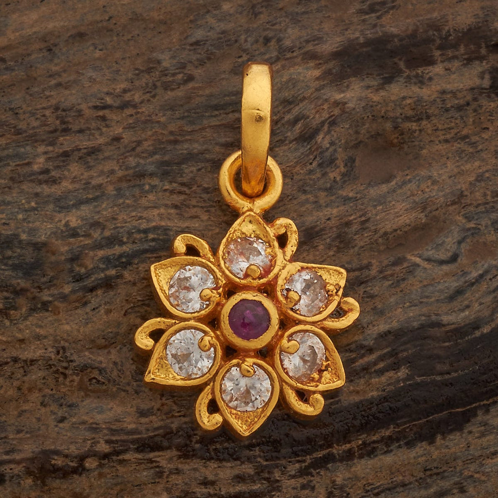 Temple Pendant Set Silver Temple Pendant Earring 180493