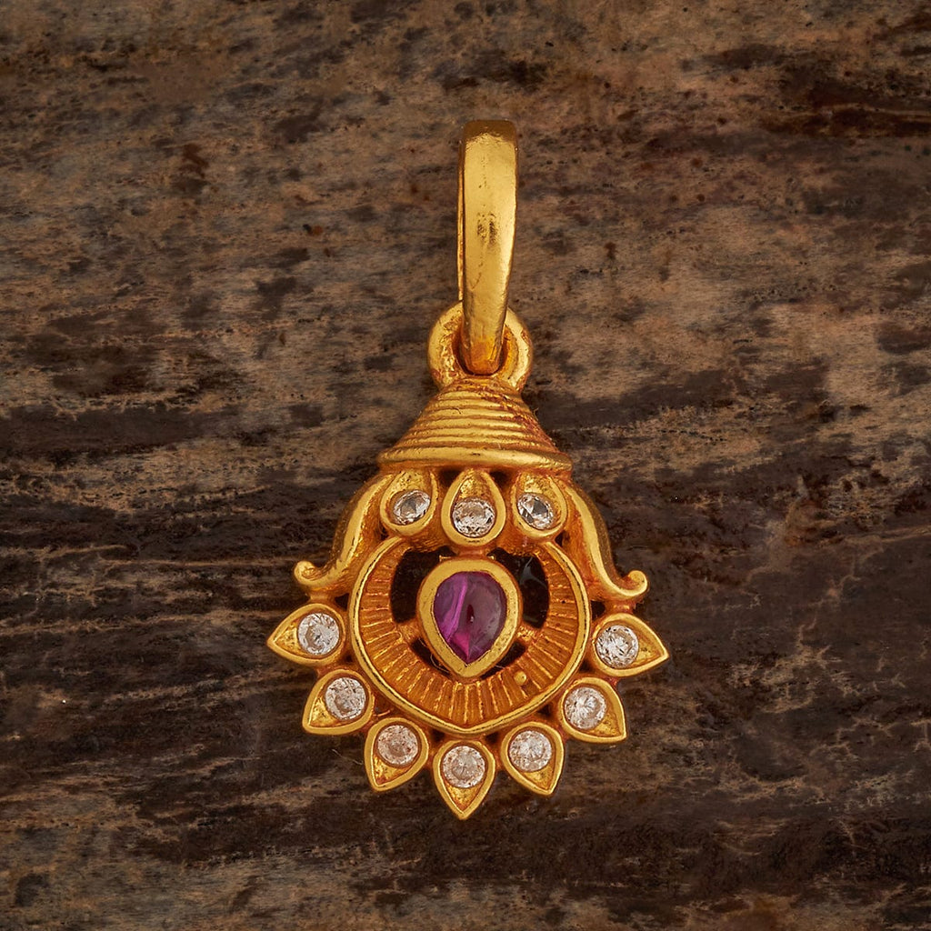 Temple Pendant Set Silver Temple Pendant Earring 185406