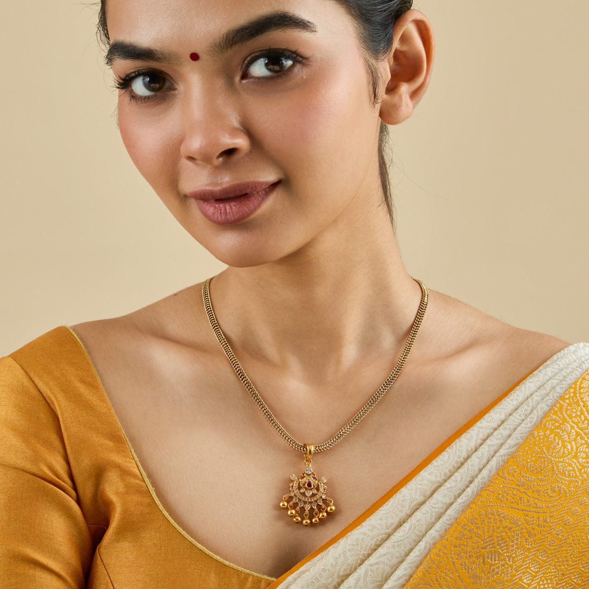 Temple Pendant Silver Temple Pendant 180438