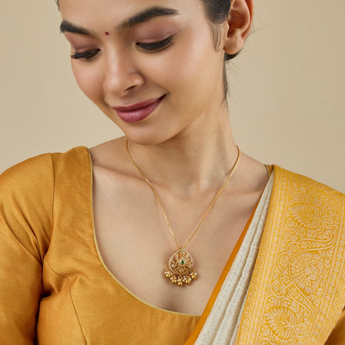 Temple Pendant Silver Temple Pendant 181829