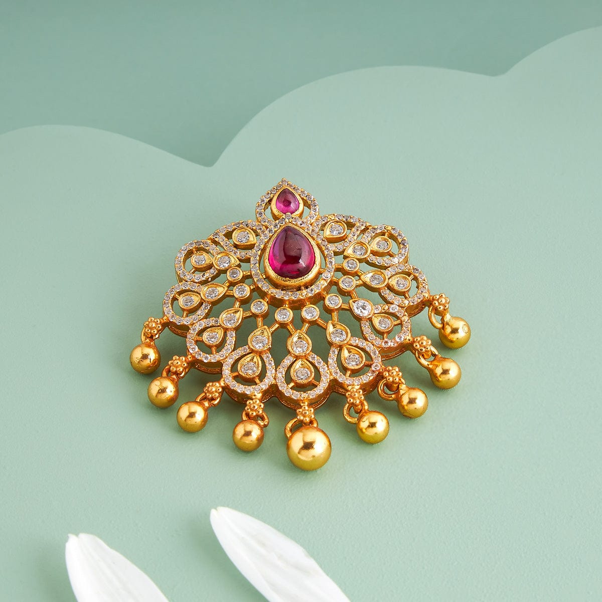 Temple Pendant Silver Temple Pendant 186496