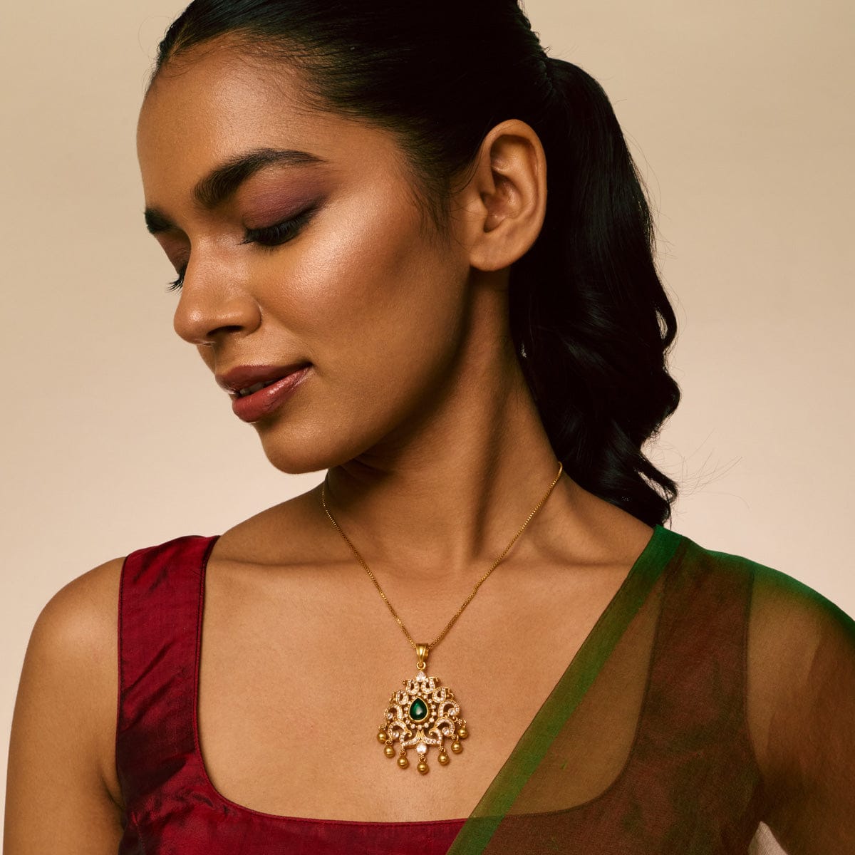 Temple Pendant Silver Temple Pendant 193849