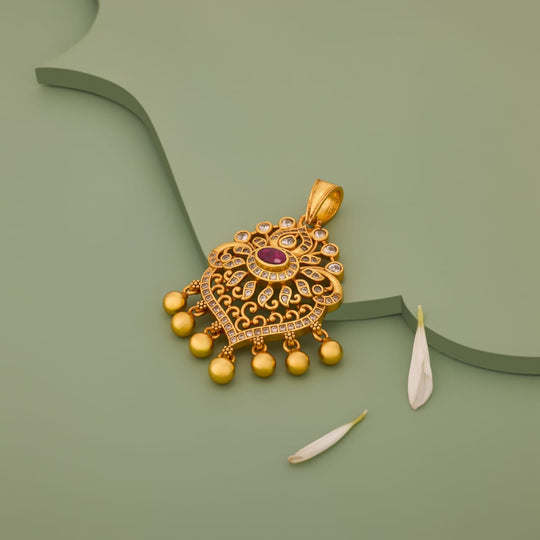Temple Pendant Silver Temple Pendant 204887