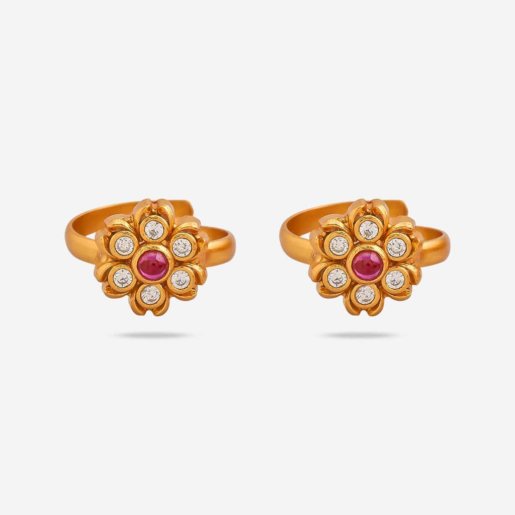 Gold Copper Toe Ring - Buy Gold Copper Toe Ring online in India