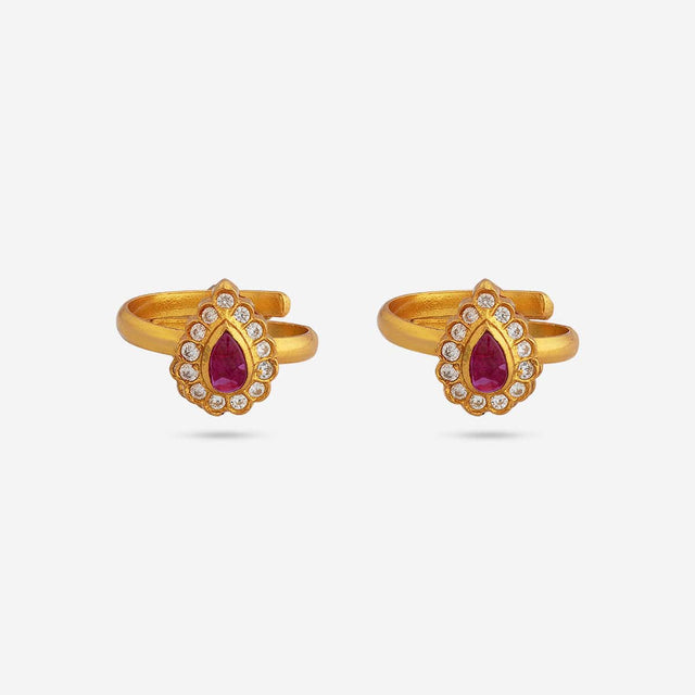 Temple Toe Ring Silver Temple Toe Ring 172411