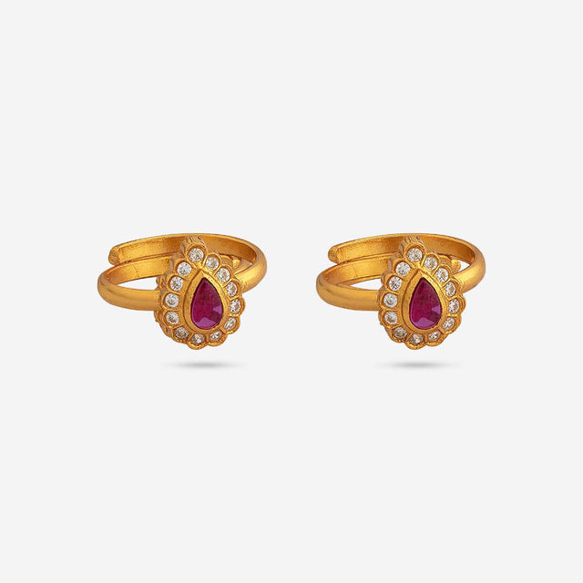 Temple Toe Ring Silver Temple Toe Ring 172411