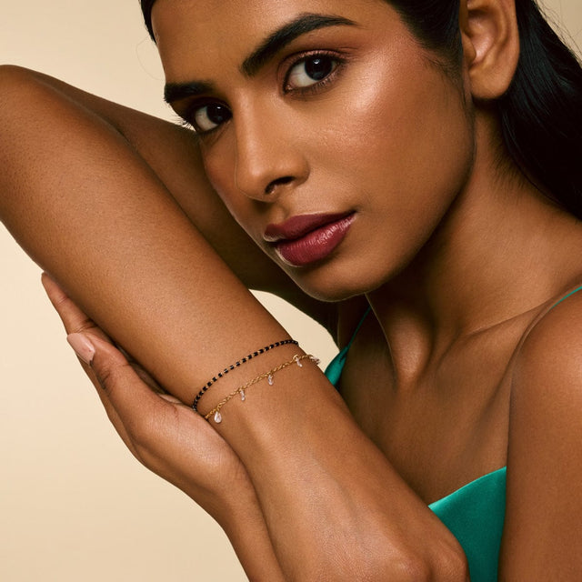 Trendy Mangalsutra Bracelet Trendy Mangalsutra Bracelet 196376
